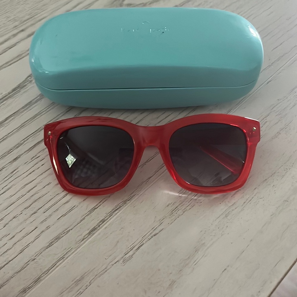 Kate Spade Red Sunglasses